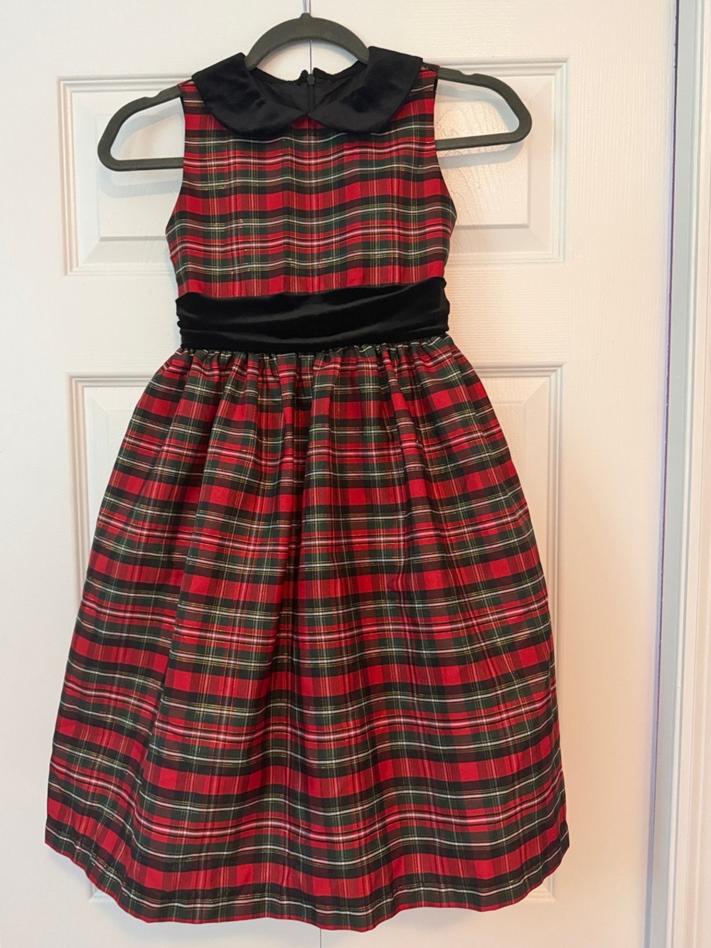 Girl’s Classic Red Holiday Dress
